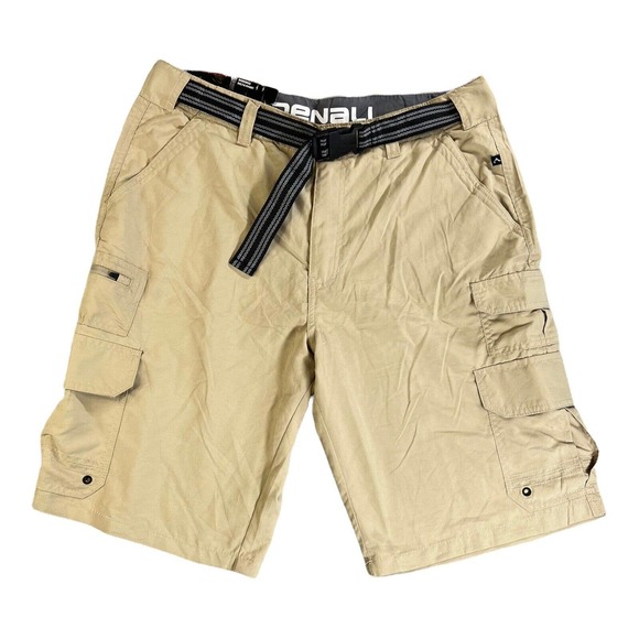 Denali Hybrid Cargo Shorts Mens 34 Tan 
